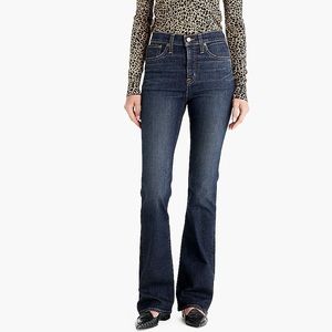 J. Crew Curvy Full-Length Boot Cut Jeans